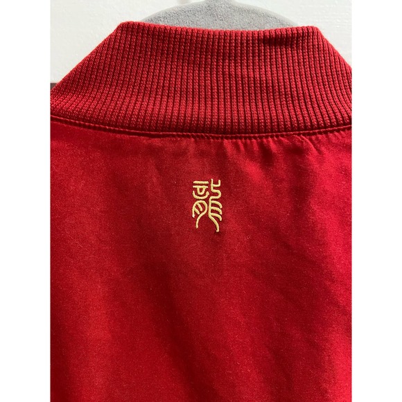 "Adidas Manchester United CNY Bomber Jacket - Red - Size S - Men's 165" - Picture 8 of 11